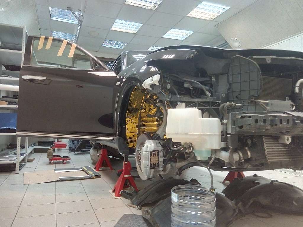 Шумоизоляция подкрылков